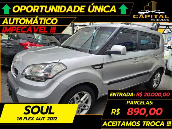KIA SOUL 1.6 U.121 16V FLEX 4P AUTOMÁTICO